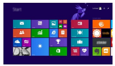 Lenovo - FLEX 3 - Startscherm Startscherm