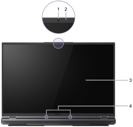 Lenovo - Legion 5 Pro 16IAH7H - Overzicht - Deel 1 - Voorkant Overzicht - Deel 1 - Voorkant