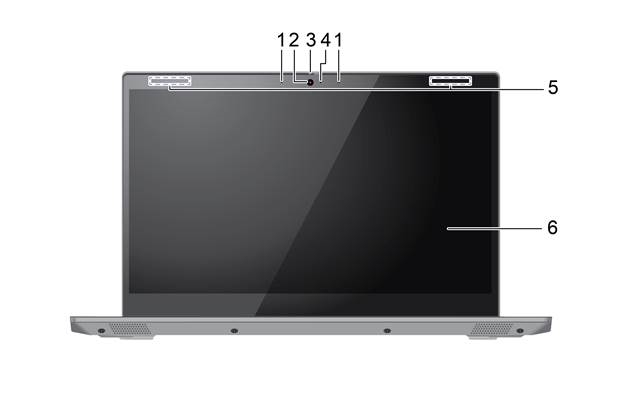 Lenovo - IdeaPad 3 14ADA05 - Vooraanzicht Vooraanzicht
