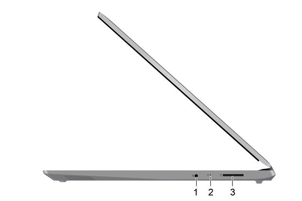 Lenovo - IdeaPad 3 14ADA05 - Rechteraanzicht Rechteraanzicht