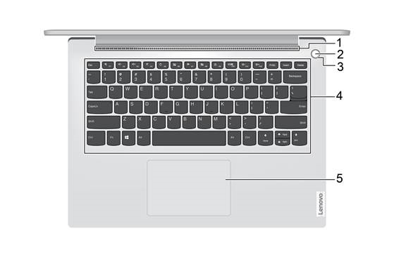 Lenovo - IdeaPad 3 14ADA05 - Bovenaanzicht - Deel 1 Bovenaanzicht - Deel 1