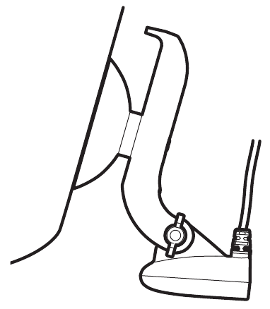 Humminbird - HELIX - Hoek van de transducer tijdens het varen Hoek van de transducer tijdens het varen