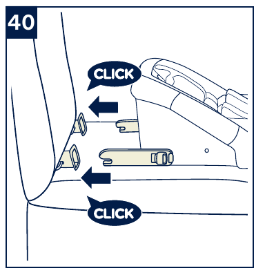 Nuna - pipa lite - Basisinstallatie met ISOFIX - Stap 4 Basisinstallatie met ISOFIX - Stap 4