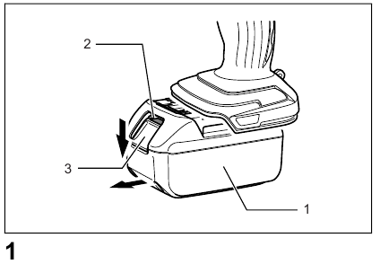 Makita - DML802 - Explanation of general view Uitleg van het algemene overzicht