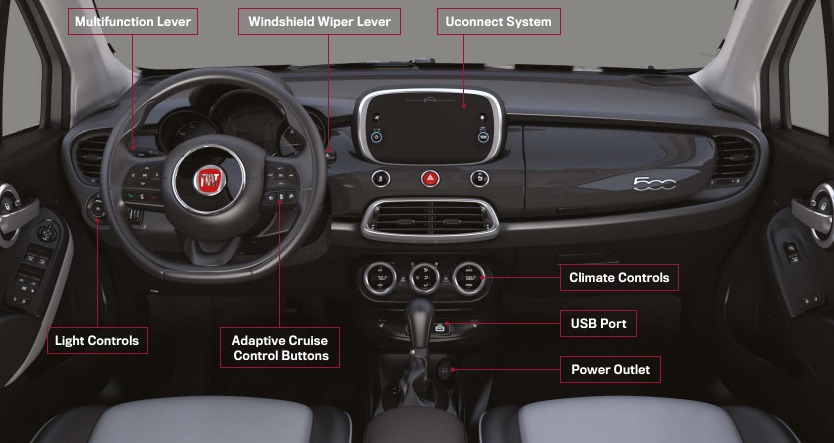 Fiat - 500X - VOERTUIGOVERZICHT VOERTUIGOVERZICHT