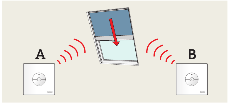 Velux - KLI 310 - Een nieuwe wandzender instellen - Deel 1 Een nieuwe wandzender instellen - Deel 1