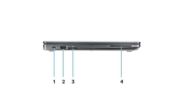 Dell - Precision 3530 - Linkeraanzicht Linkeraanzicht