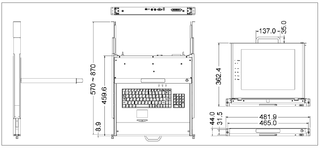 Gemini - 15 - Gemini 15 Specificatie - Afmeting Gemini 15 Specificatie - Afmeting