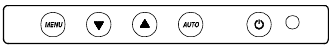 Gemini - 15 - Paneelbediening/OSD - Gemini 19 OSD-bedieningsbalk Paneelbediening/OSD - Gemini 19 OSD-bedieningsbalk