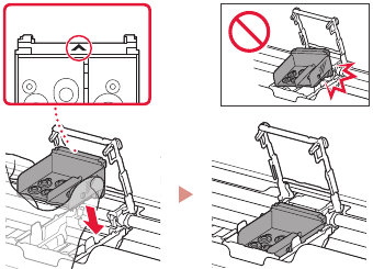 Canon - PIXMA TR150 - De printkop installeren - Stap 4 De printkop installeren - Stap 4