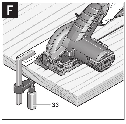 Bosch - GKS 12V-26 Professional - Zagen met hulpgeleider Zagen met hulpgeleider