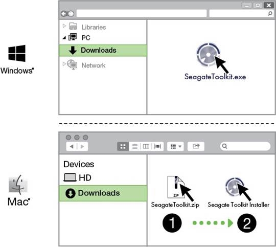 Seagate - BarraCuda - Seagate BarraCuda Fast SSD instellen - Toolkit installeren Seagate BarraCuda Fast SSD instellen - Toolkit installeren