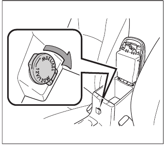 Toyota - COROLLA 2010 - Power outlets - Center console Stopcontacten - Middenconsole