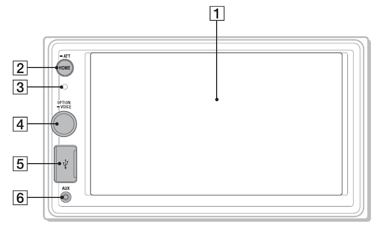 Sony - XAV-AX1000 - Hoofdeenheid Hoofdeenheid