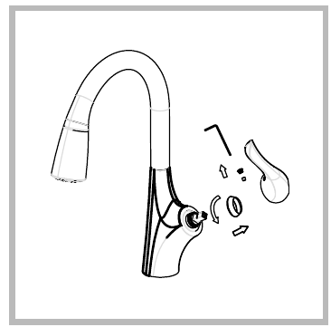 Kraus - Merlin KPF-1674 - Onderhoud - Cartridge vervangen - Stap 1 Onderhoud - Cartridge vervangen - Stap 1