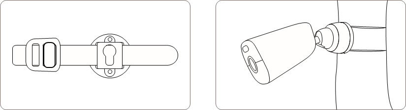 Reolink - Argus Eco Ultra - De camera installeren met een lusband - Stap 2 De camera installeren met een lusband - Stap 2
