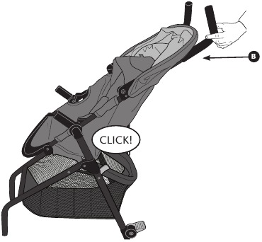 Evenflo - Sibby - Uw kinderwagen monteren - Stap 2 Uw kinderwagen monteren - Stap 2