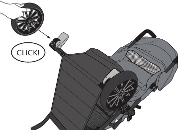 Evenflo - Sibby - Uw kinderwagen monteren - Stap 3 Uw kinderwagen monteren - Stap 3