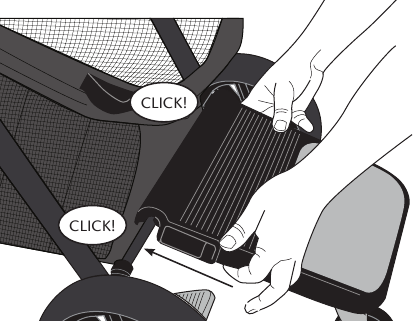 Evenflo - Sibby - Uw Ride-along Board gebruiken - Stap 1 Uw Ride-along Board gebruiken - Stap 1
