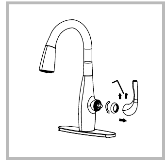 Kraus - Esina KPF-1670 - Onderhoud - Cartridge vervangen - Stap 1 Onderhoud - Cartridge vervangen - Stap 1