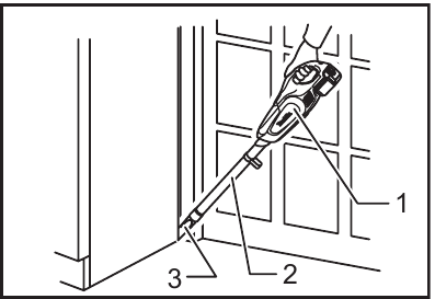 Makita - DCL182 - Reinigen - Hoekmondstuk + verlengstuk (rechte pijp) Reinigen - Hoekmondstuk + verlengstuk (rechte pijp)