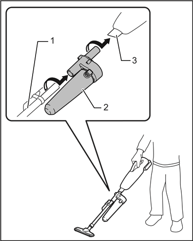Makita - DCL182 - Cycloonopzetstuk - Overzicht Cycloonopzetstuk - Overzicht