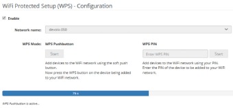 WPS-encryptie inschakelen