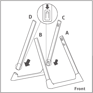Munchkin - Float - Poten aan de pootbruggen bevestigen - Stap 2 Poten aan de pootbruggen bevestigen - Stap 2