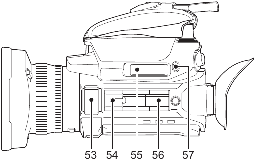 Panasonic - HC-X1500 - Hoofdeenheid overzicht - Deel 4 Hoofdeenheid overzicht - Deel 4