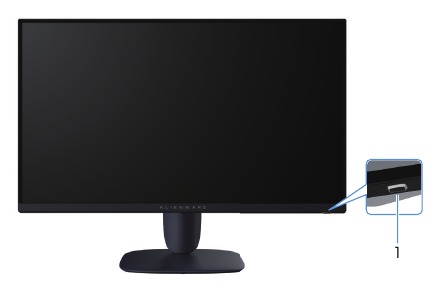 Dell - Alienware 27 - Vooraanzicht Vooraanzicht