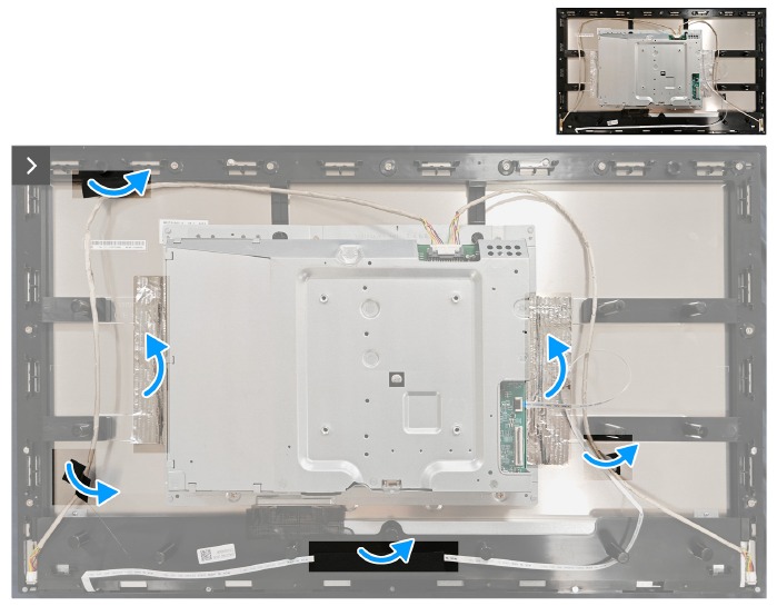 Dell - Alienware 27 - De metalen afscherming verwijderen - Stap 1 De metalen afscherming verwijderen - Stap 1