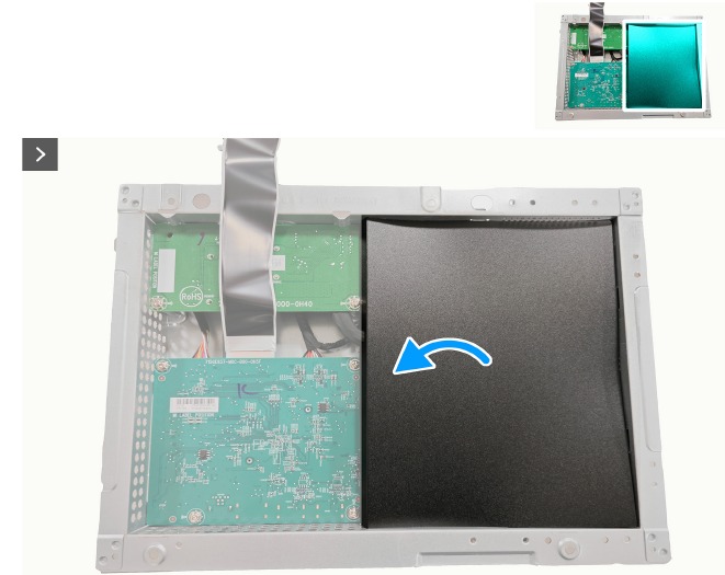 Dell - Alienware 27 - Het moederbord en de voedingskaart verwijderen - Stap 1 Het moederbord en de voedingskaart verwijderen - Stap 1