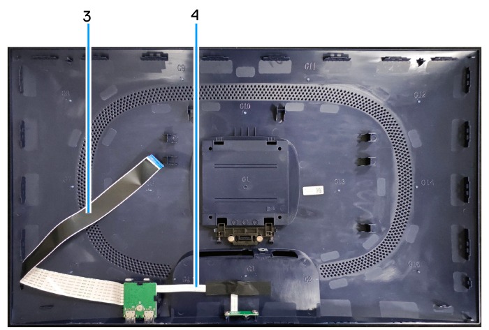 Dell - Alienware 27 - Bedradingsconnectiviteitsdiagram - Deel 2 Bedradingsconnectiviteitsdiagram - Deel 2