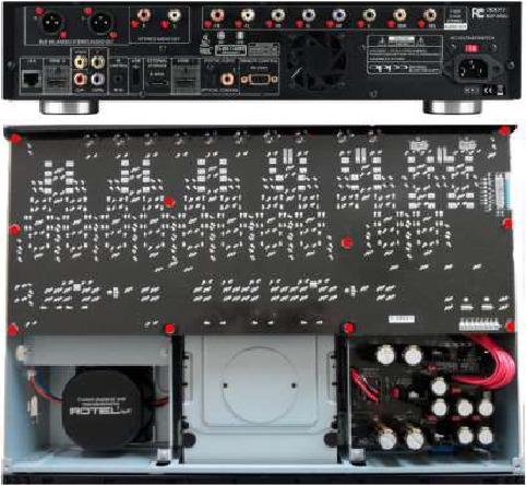 Oppo - BDP-93 - Installatie - Stap 2 - OPPO BDP-95 INTERNE mod Installatie - Stap 2 - OPPO BDP-95 INTERNE mod
