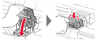 Canon - Pixma G1110 Series - De cartridge installeren - Stap 5 De cartridge installeren - Stap 5