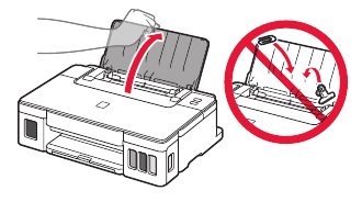 Canon - Pixma G1110 Series - Papier plaatsen - Stap 1 Papier plaatsen - Stap 1