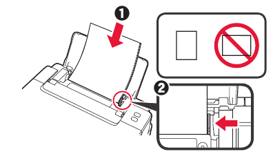 Canon - Pixma G1110 Series - Papier plaatsen - Stap 3 Papier plaatsen - Stap 3