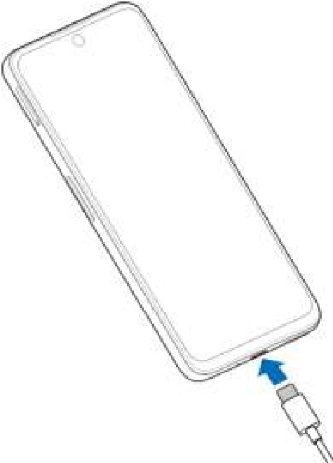 Nubia - Focus Pro 5G - De telefoon opladen De telefoon opladen
