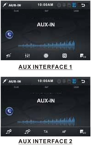 Boss Audio Systems - BV9979B - AUX-werking - Stap 2 AUX-werking - Stap 2