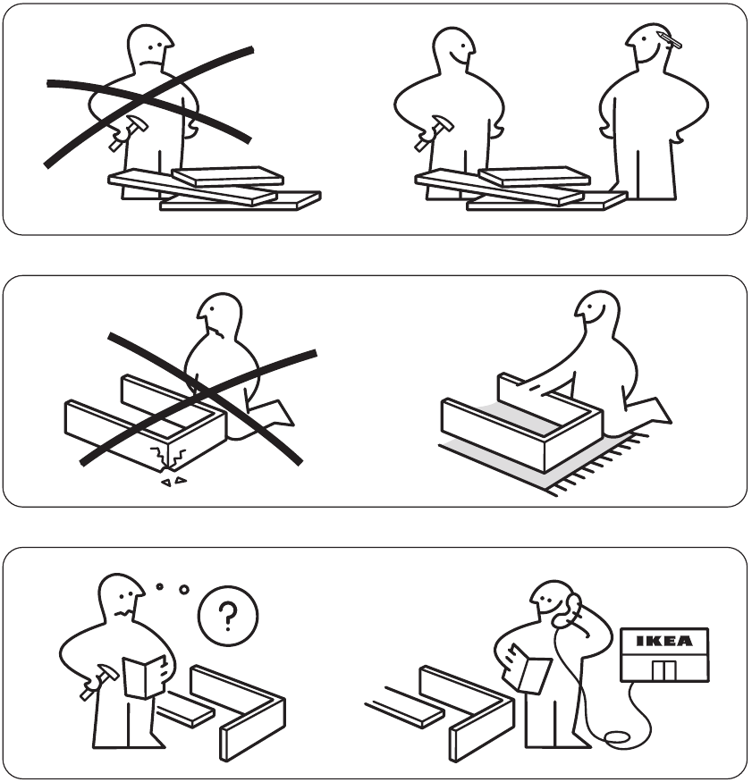 IKEA - SMAGORA - Montage - Stap 1 Montage - Stap 1
