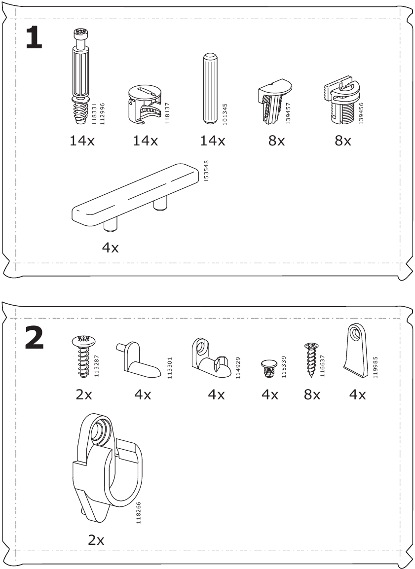IKEA - SMAGORA - Montage - Stap 2 Montage - Stap 2