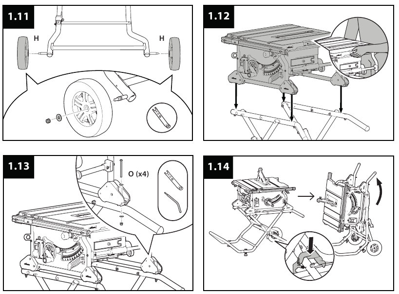 Evolution - R255TBL - De standaard monteren - Stap 3 De standaard monteren - Stap 3