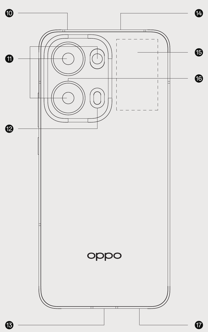 Oppo - RENO 13 PRO - Beschrijving van de knoppen - Deel 2 Beschrijving van de knoppen - Deel 2