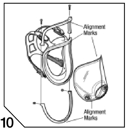 3M - 6000 Series - VERVANGINGS ONDERDELEN - Stap 6 VERVANGINGS ONDERDELEN - Stap 6