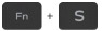 Toets om scroll lock in/uit te schakelen