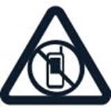Pictogram: Uitschakelen in beperkte gebieden