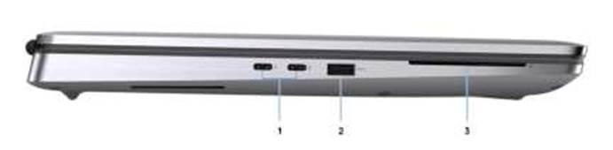 Dell - Precision 7760 - Linker aanzicht Linker aanzicht