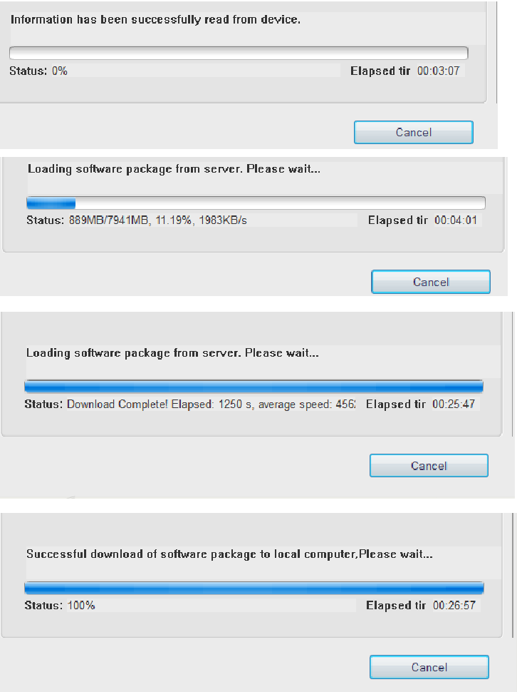 TCL - 501 - Software-update met behulp van Mobile Upgrade-tool - Stap 2 Software-update met behulp van Mobile Upgrade-tool - Stap 2