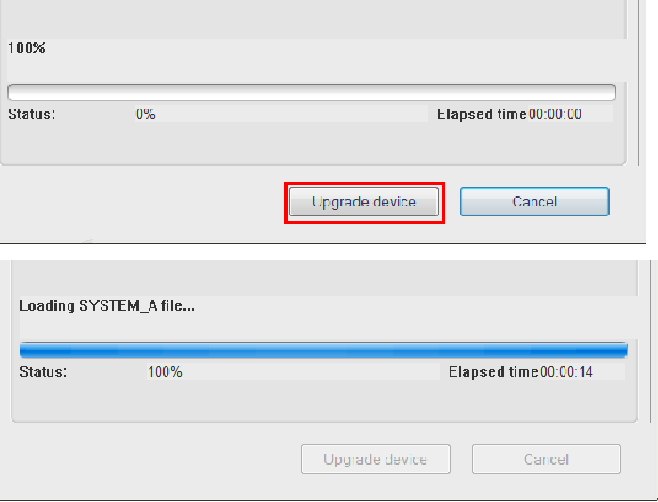 TCL - 501 - Software-update met behulp van Mobile Upgrade-tool - Stap 4 Software-update met behulp van Mobile Upgrade-tool - Stap 4