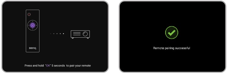 Benq - TK700 - QS01 Android TV instellen - Stap 1 QS01 Android TV instellen - Stap 1